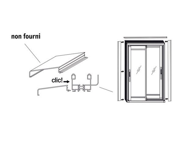 Tapée pour isolation fenêtre alu coulissante - Gris  Ép. 120 mm - GoodHome - GoodHome - Brico Dépôt