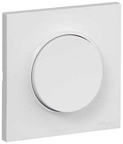 SCHNEIDER ELECTRIC - Plaque De Finition Simple Odace - Aluminium | POINT.P