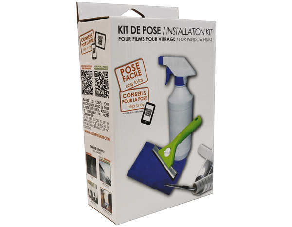 Kit de pose pour films vitrage - 3 accessoires - Brico Dépôt