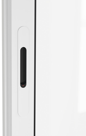 Fenêtre aluminium blanc coulissante 2 vantaux h.120 x l.100 cm - GoodHome - Brico Dépôt