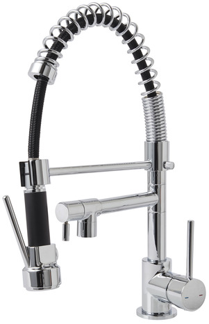 Mitigeur évier pro douchette "Larentia" - Brico Dépôt