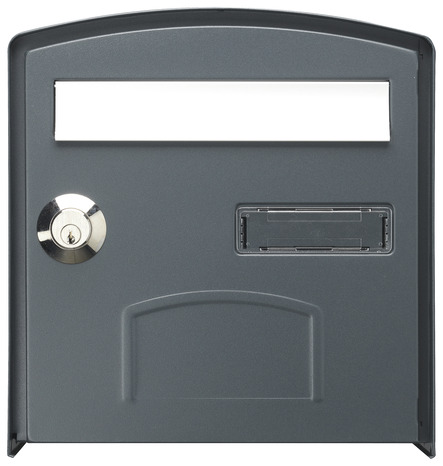 Boîte aux lettres "Dome" double face - Gris - Decayeux - Brico Dépôt