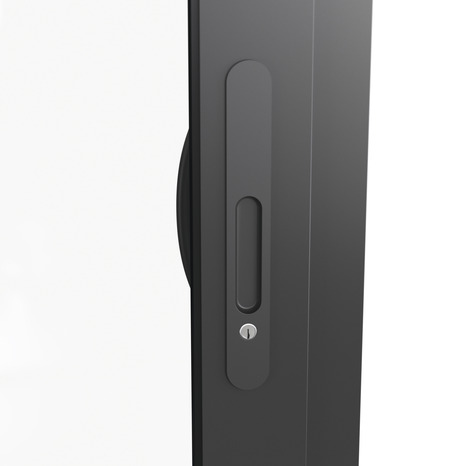 Baie vitrée aluminium gris 2 vantaux H.200 x l.240 cm - GoodHome - Brico Dépôt