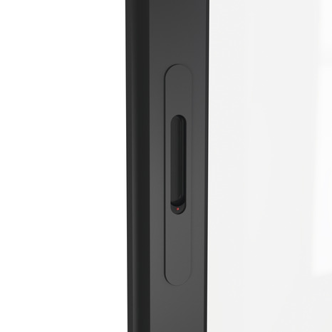 Baie vitrée aluminium gris 2 vantaux H.200 x l.240 cm - GoodHome - Brico Dépôt