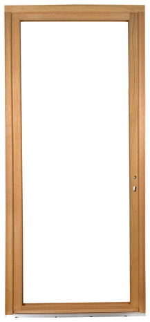 Porte-fenêtre bois 1 vantail droit H.215 x l.80 cm - GoodHome - Brico Dépôt
