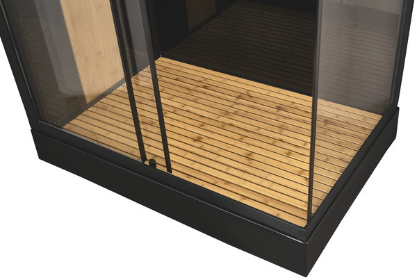 Cabine de douche "Black Bamboo" L. 120 x l. 80 x H 225 cm - Brico Dépôt
