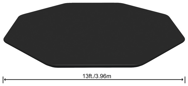 Bâche pour piscine 3,96 m couverture de piscine - Brico Dépôt