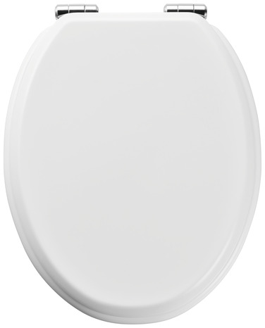 Abattant Soft Close bois "Pilica" - Blanc - GoodHome - Brico Dépôt