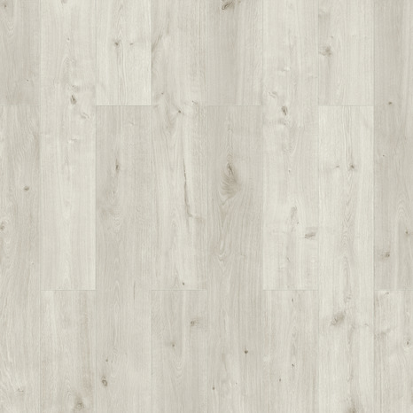 Sol stratifié à clipser aspect chêne blanc "Cahuita" compatible pièces humides - L. 128,5 x l. 19,2 cm, Ép. 8 mm. - Cooke and Lewis - Brico Dépôt