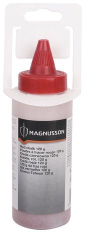 Poudre à tracer rouge 120 g Magnusson - MAGNUSSON - Brico Dépôt