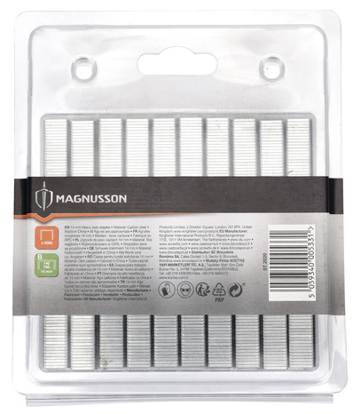 Boite de 5000 agrafes lourdes - 14 mm - MAGNUSSON - Brico Dépôt
