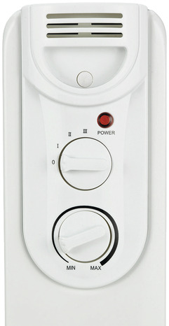 Radiateur bain d'huile blanc - 1 500 W - Brico Dépôt