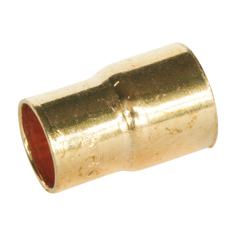 Lot de 2 manchons à souder réduit pour tube cuivre Mâle Ø14 Femelle Ø12 - Somatherm - Brico Dépôt