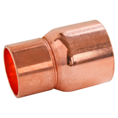 Lot de 2 manchons à souder réduit pour tube cuivre Mâle Ø22 Femelle Ø18 - Somatherm - Brico Dépôt