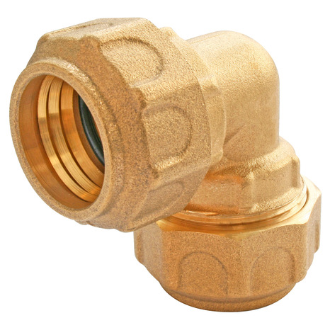 Coude laiton égal pour PE Ø25 - Somatherm - Brico Dépôt