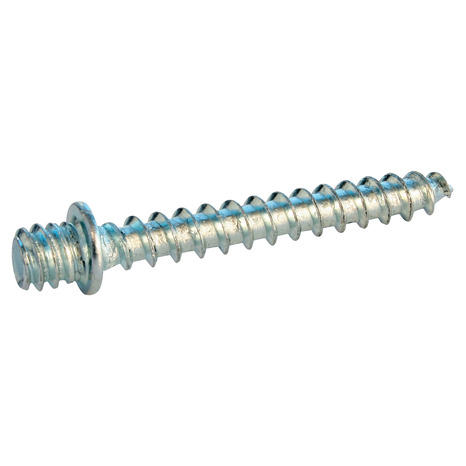 Lot de 10 Rallonges pattes à vis à bois en acier à épaulement filetage M7/150 longueur 30 mm - Somatherm - Brico Dépôt