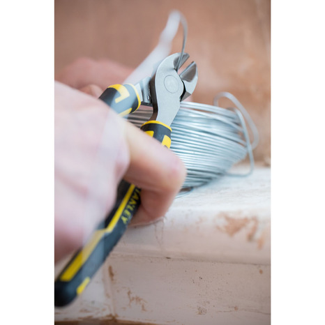 Pince coupante d'électricien diagonale 200 mm - Stanley Fatmax - Brico Dépôt