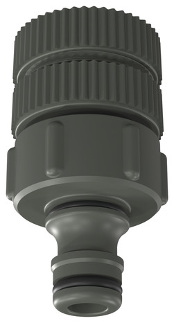 Nez de robinet universel en plastique 1 voie - Brico Dépôt