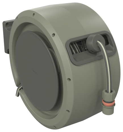 Dévidoir automatique mural 25 m 180° - Brico Dépôt