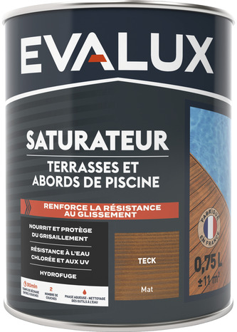 Saturateur boiss extérieur teck 0,75 L - Evalux - Brico Dépôt