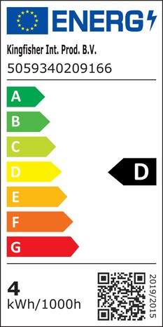 1 ampoule filament LED E14 - 2700 K. 500 lumens blanc chaud - Brico Dépôt