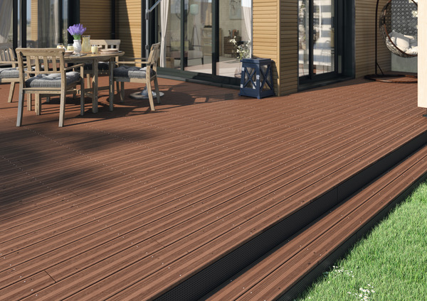 Lame de terrasse bronze - Brico Dépôt