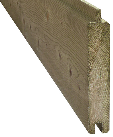 Lot de 6 lames de construction épicéa autoclave - 270 x 14,5 cm. ép.18 mm. - Brico Dépôt