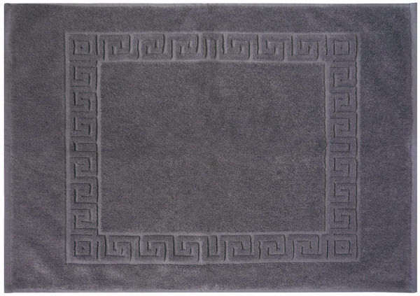 Tapis de bain gris - 50 X 70 cm - Brico Dépôt