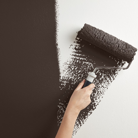 Peinture mur intérieur Satin 0,75 L Marron châtaigne - Evalux - Brico Dépôt