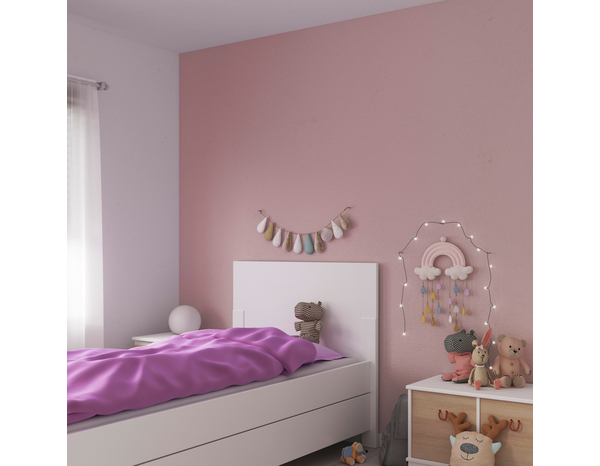 Peinture mur intérieur Satin 2,5 L Rose pétale - Evalux - Brico Dépôt