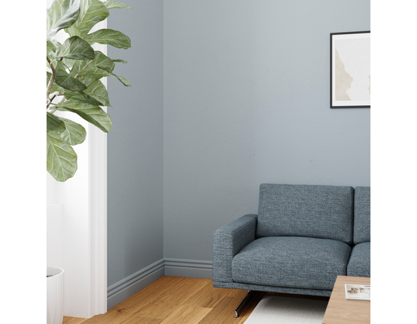 Peinture mur intérieur Satin 0,75 L Gris étain - Evalux - Brico Dépôt