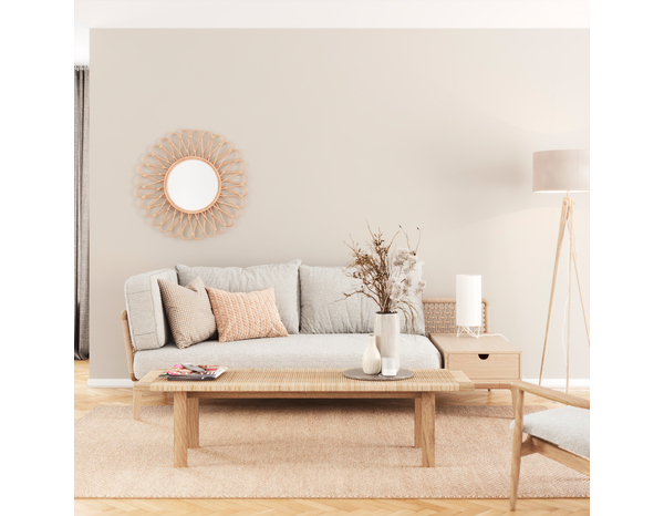 Peinture mur intérieur Satin 2,5 L Blanc ivoire - Evalux - Brico Dépôt