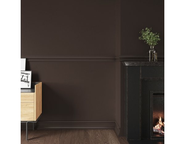 Peinture mur intérieur Satin 0,75 L Marron châtaigne - Evalux - Brico Dépôt