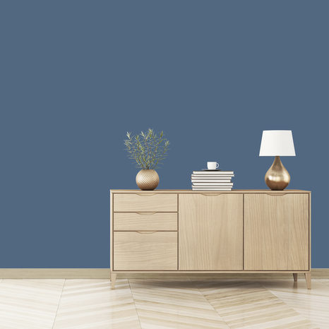 Peinture mur intérieur Satin 0,5 L Bleu seram - Ripolin - Brico Dépôt