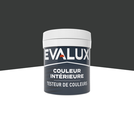 Testeur Peinture mur intérieur Mat 0,05 L Noir - Evalux - Brico Dépôt
