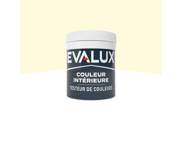 Testeur Peinture mur intérieur Mat 0,05 L Blanc crème - Evalux - Brico Dépôt