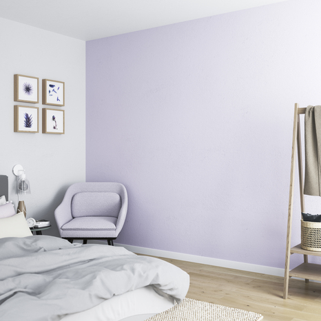 Peinture mur intérieur Mat 2,5 L Violet lilas - Evalux - Brico Dépôt