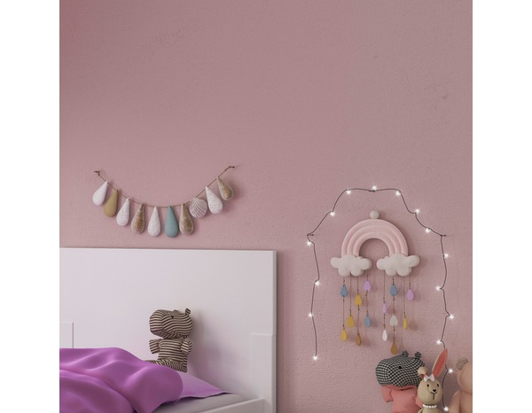 Peinture mur intérieur Mat 2,5 L Rose pétale - Evalux - Brico Dépôt