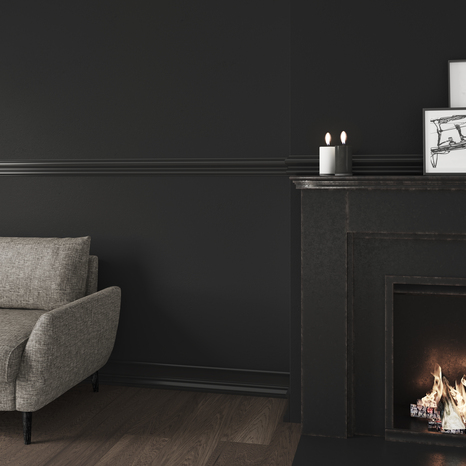 Peinture mur intérieur Mat 2,5 L Noir - Evalux - Brico Dépôt