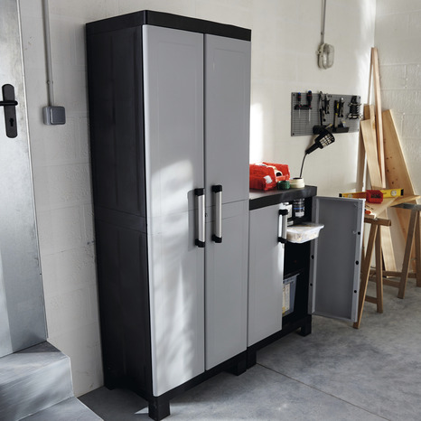 Armoire haute résine H.182 x l.65 x P.45 cm "Liane" - Cooke and Lewis - Brico Dépôt