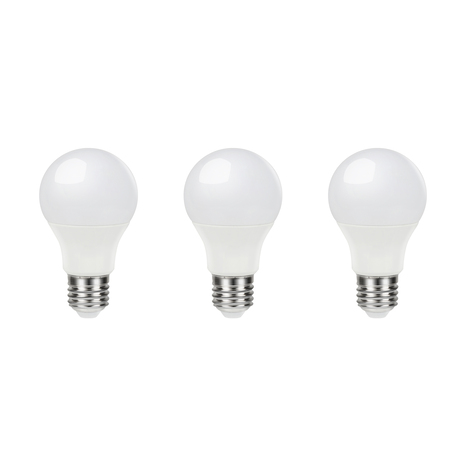 Lot de 3 ampoules LED E27 -1055 Lm et 4000K - Brico Dépôt