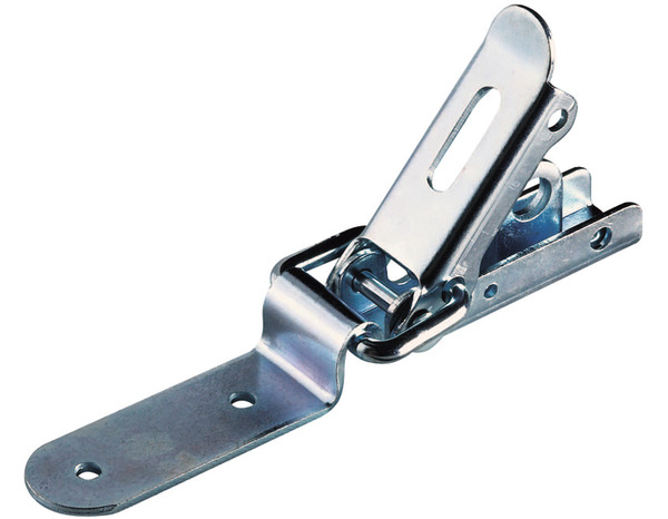 Fermoir avec porte-cadenas et crochet en acier zingué 76 mm - Handix - Brico Dépôt