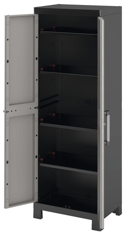 Armoire haute résine H.182 x l.65 x P.45 cm "Liane" - Cooke and Lewis - Brico Dépôt