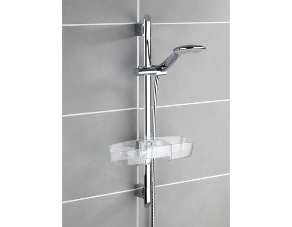 Serviteur pour barre de douche - L.36 x H.7,5 x P.12 cm - Brico Dépôt