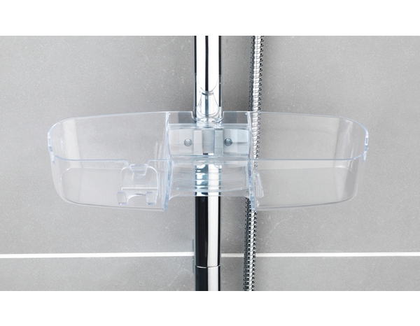 Serviteur pour barre de douche - L.36 x H.7,5 x P.12 cm - Brico Dépôt