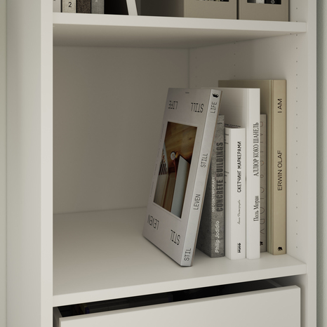 Lot de 2 étagères décor blanc Homny L. 50 X P. 58 cm - Cooke and Lewis - Brico Dépôt