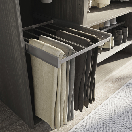 Porte-pantalons coulissant Homny L.50 X P.58 cm - Cooke and Lewis - Brico Dépôt