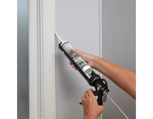 Mastic acrylique porte et fenêtre blanc 280 ml - Brenner - Brico Dépôt