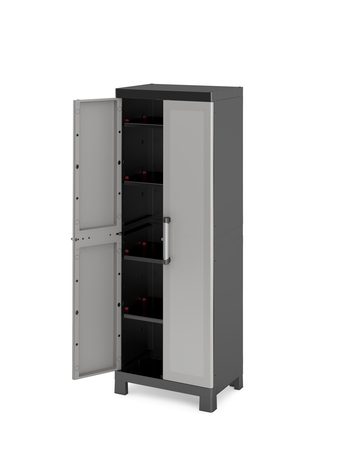 Armoire haute résine H.182 x l.65 x P.45 cm "Liane" - Cooke and Lewis - Brico Dépôt