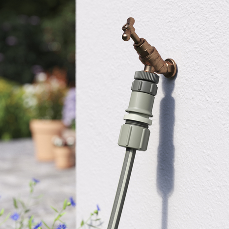 Nez de robinet universel en plastique 1 voie - Brico Dépôt